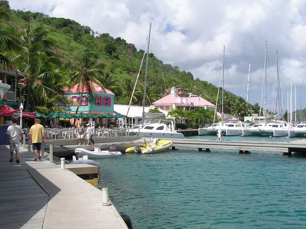Marina in Tortola