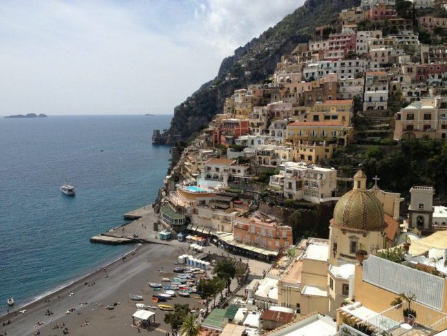 Almafi Coast in Italy