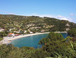 View on ELBA coast