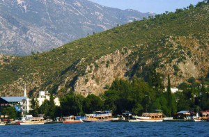 View on FETHIYE coastline