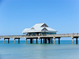 House on the water in Coconut Grove