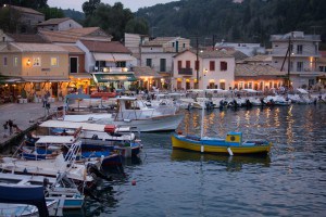 View on Poros port