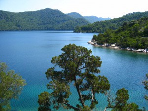 View on Mljet sea