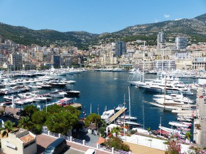 Boat in the port of Monaco