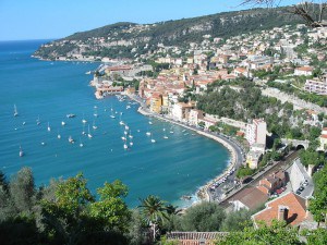 View on Nice sea