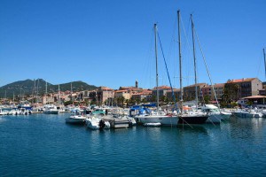View on the port of Propriano