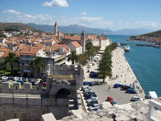 View on TROGIR town