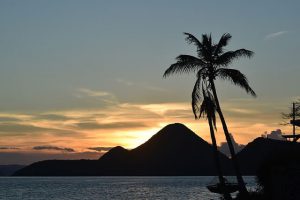 Sun set in Tortola