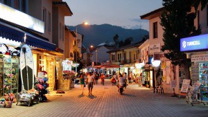 Street in the Gulf of Gocek