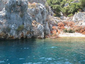 View on a coast in kekova