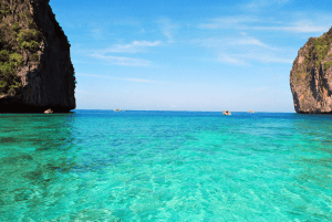 Blue water in Andaman Sea