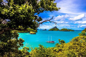View on Phuket beach