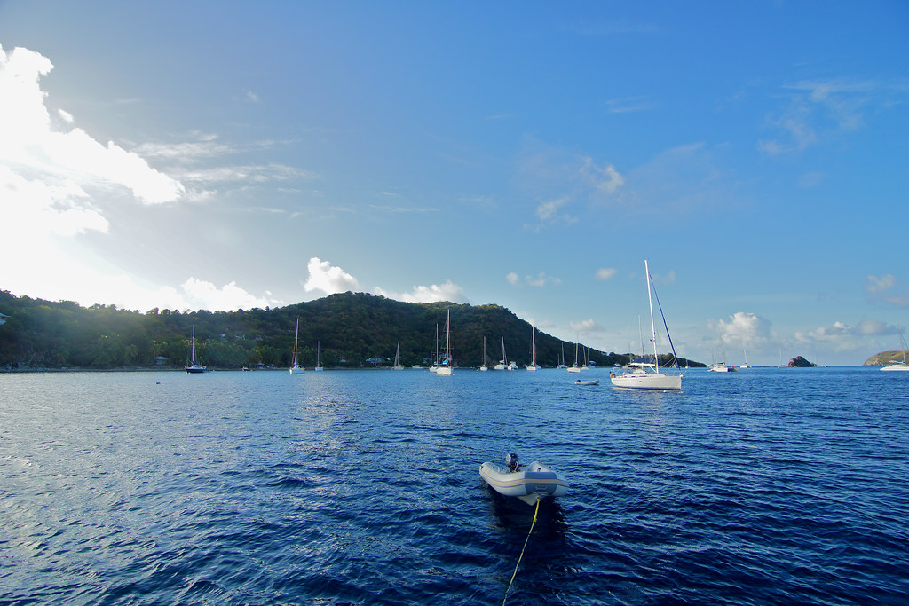 Mooring in the BVI