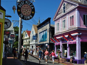 View on Provincetown street