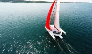 Trimaran sailing yacht neel