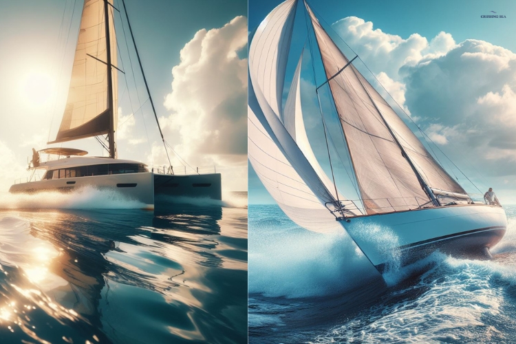 Catamaran vs monohull sailing