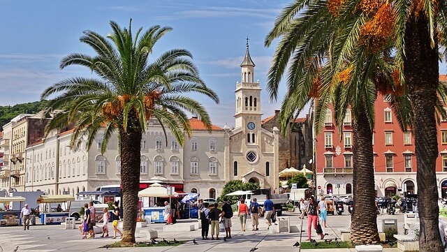 Center of Split city