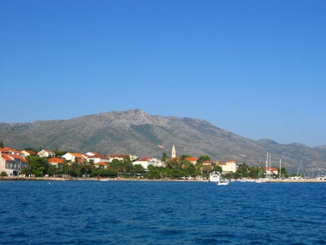 View on Lastovo island