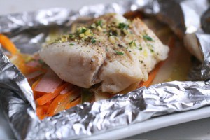 Mediterranean fish in aluminium