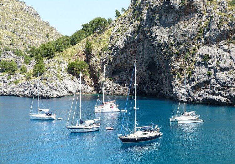 Boats on the water