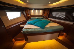 Cabin in a yacht