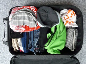 Clothes in the Luggage