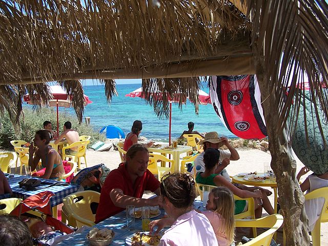 Restaurant on the beach