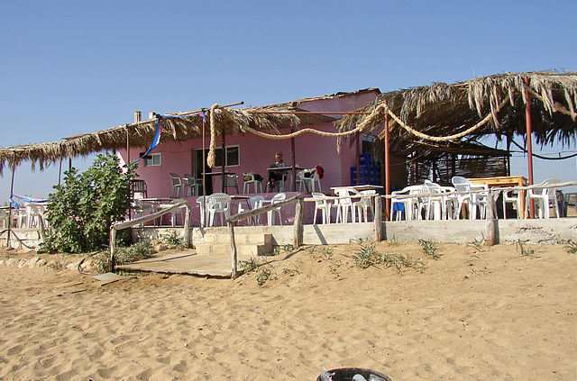 Restaurant on the beach