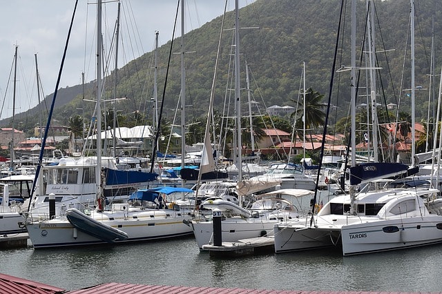 Boats in the marina