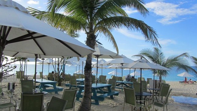 Restaurant on the beach