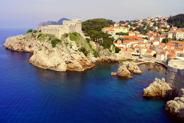 View on Croatia coast