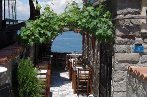 Restaurant with view on the sea in Florence