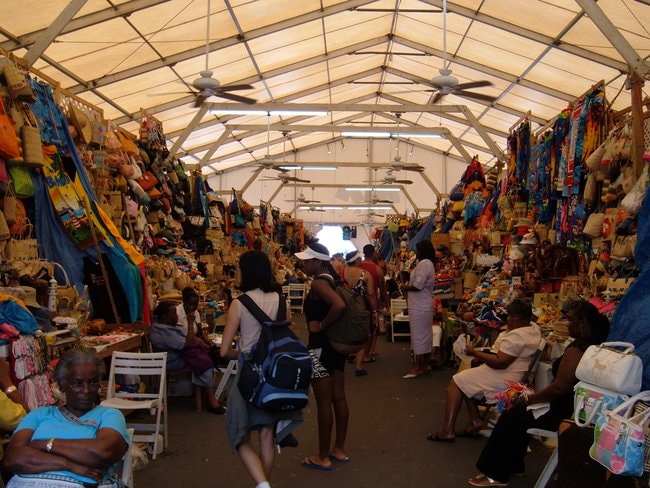 Supermarket in the Bahamas