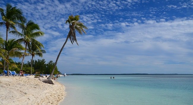 Beach in the Bahamas