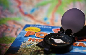 Map for planing a trip