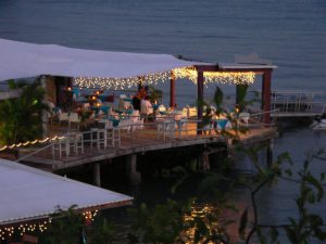 Restaurant on the water in Grenada