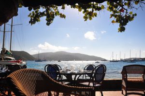 View from a restaurant on Better & Yacht Club