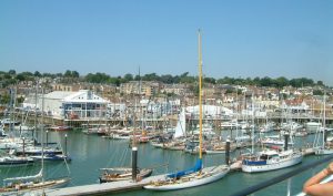 Boats in Cowes Yacht Haven