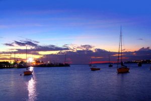 Boats on the water in Ponce