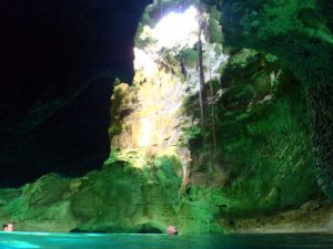 Grotto in Staniel Cay