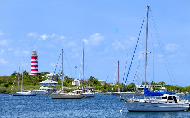 Boats in Hope Town