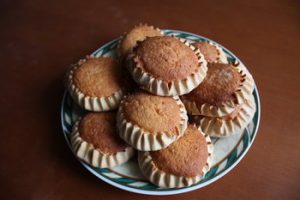 Cookies on plate