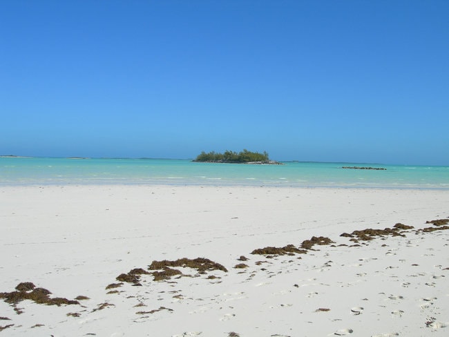 Beach in Treasure Cay