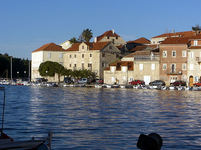 Milna island in Croatia