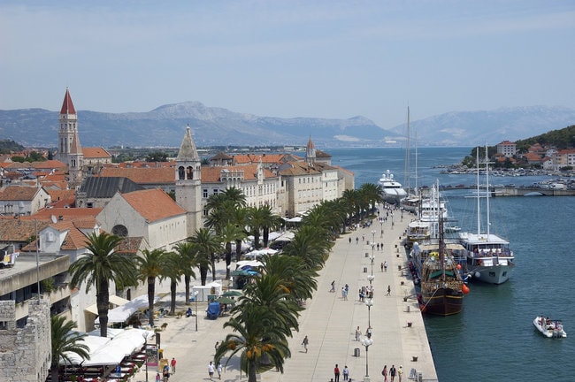 Trogir town in Croatia