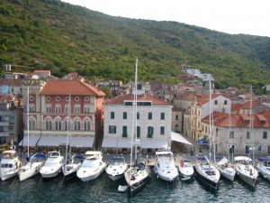 Vis town in Croatia