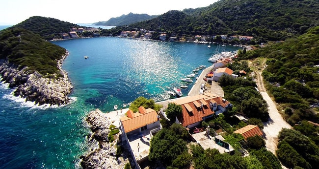 Zaplopotica Harbor in Croatia