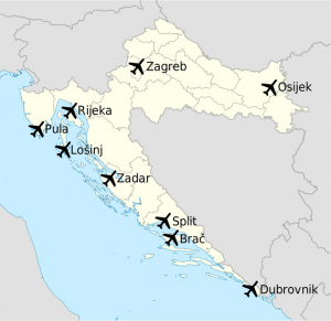 Flights in Croatia
