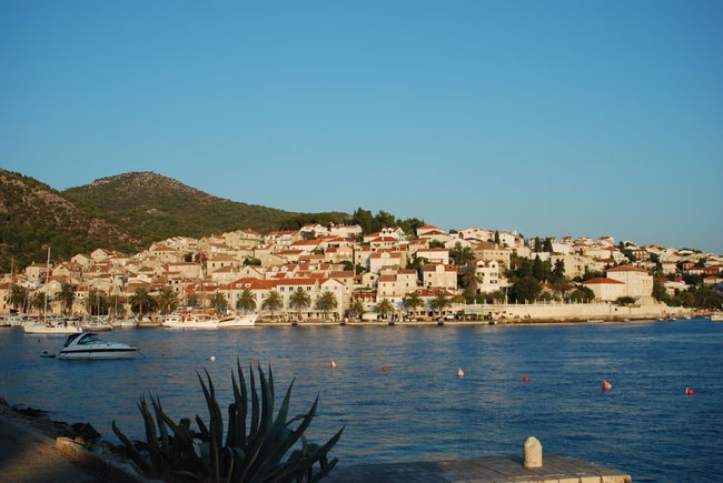 Vis Town in Croatia