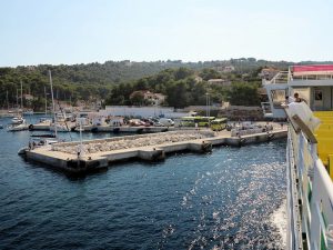 Solta village in Croatia